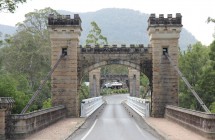 Historic Hampden Bridge in the Kangaroo Valley