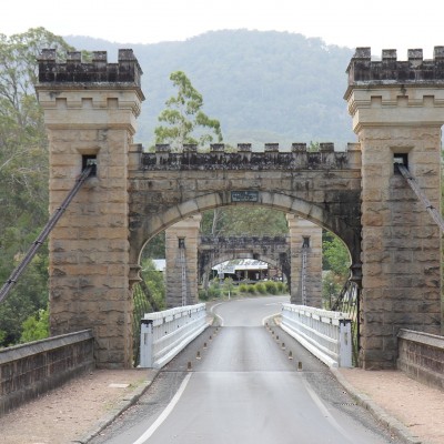 Historic Hampden Bridge in the Kangaroo Valley